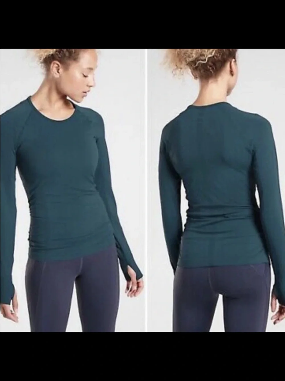 Athleta Speedlight Running Top in Oceanic Teal